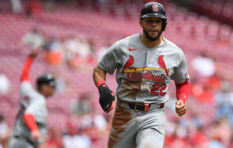 Alec Burleson and a stout bullpen lead the Cardinals over the Reds 2-1 in Game 1 of doubleheader
